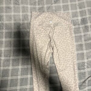 Lululemon Cheetah Camo Leggings